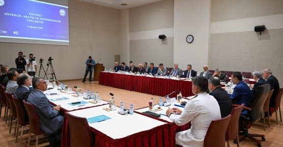 Genişletilmiş İl Güvenlik ve Asayiş Koordinasyon Toplantısı Vali Aktaş Başkanlığında Gerçekleştirildi