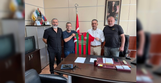 Hereke Yıldızspor’dan Yalçın’a Tebrik Ziyareti