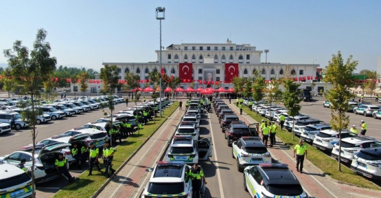 189 Yeni Araç Emniyet ve Jandarmanın Hizmetine Tahsis Edildi