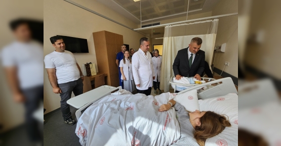 Cumhurbaşkanı Erdoğan'ın Açılışını Yaptığı Hastanede İlk Bebek Doğdu