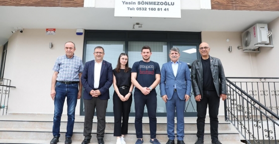 Başkan Gökçe ve Milletvekili Kanko’dan Sönmezoğlu’na ‘Hayırlı Olsun’ Ziyareti
