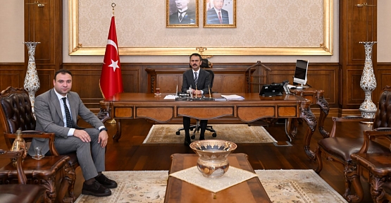 Kocaeli Ülkü Ocakları Başkanından Vali İlhami Aktaş'a Ziyaret