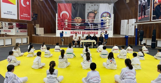 Körfez’de Taekwondo Kuşak Sınavı Yapıldı