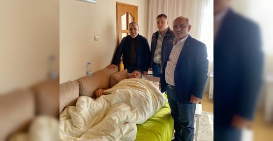 Söğüt, Muhtar Öner’i Evinde Ziyaret Etti