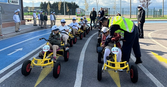 Trafik Eğitim Parkı’nda Yeni Dönem Eğitimleri Başladı