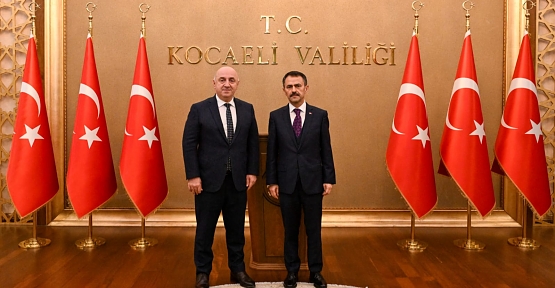 Vali Aktaş, Darıca Belediye Başkanı Bıyık'ı Konuk Etti