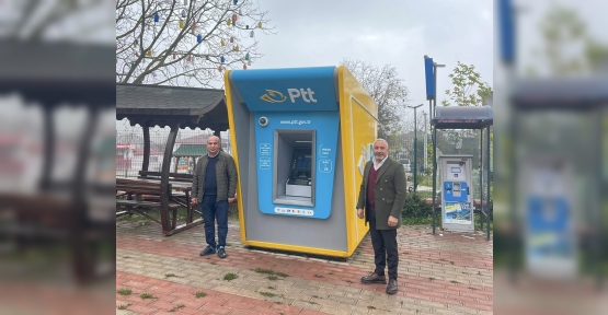 Yukarı Hereke’ye İki Önemli Hizmet:  Postane ve PTT ATM’si Açıldı