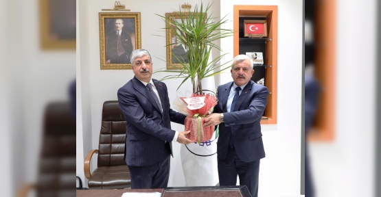 MHP İl Başkanı Batı Ve Yönetiminden Ömeroğlu’na Ziyaret