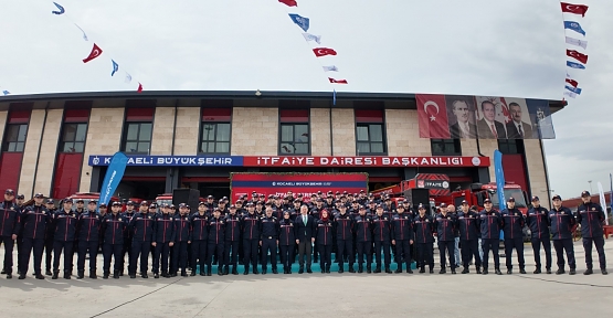 BÜYÜKAKIN: TÜRKİYE’DEKİ EN GÜÇLÜ İTFAİYE TEŞKİLATINDAN BİRİYİZ