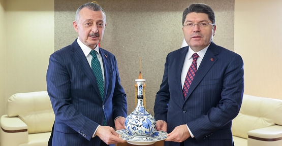 Bakan Tunç’tan Büyükakın’a Ziyaret