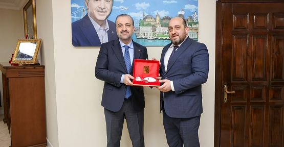 Başkan Talus, Kızılay Yöneticilerini Ağırladı