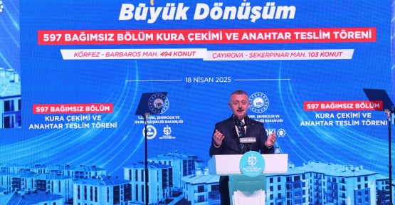 BAŞKAN BÜYÜKAKIN AÇIKLADI: 0,69 FAİZ ORANIYLA 5 BİN KONUT