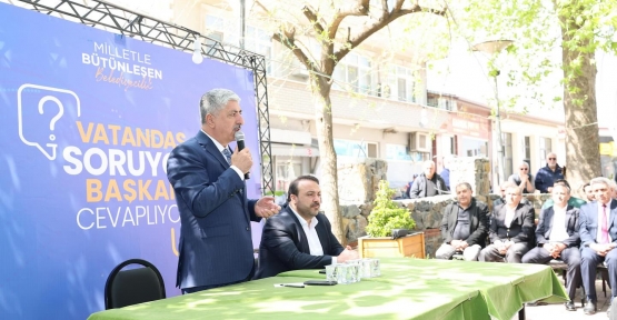 Başkan Ömeroğlu: “Vatandaşımızın Talebi Bizim Yol Haritamızdır”