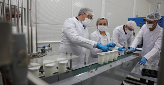 DERTAŞ Tesisleri’nde Ayran Üretimi Başlıyor