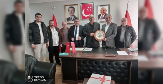 Düzceliler Derneği’nden Saadet Partisi İlçe Başkanlığı’na Ziyaret