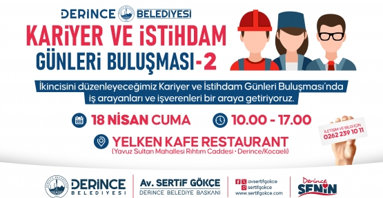 Kariyer ve İstihdam Günleri Başlıyor