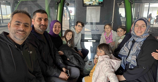 Kartepe Teleferik Bayram Tatilinde Yoğun İlgi Gördü