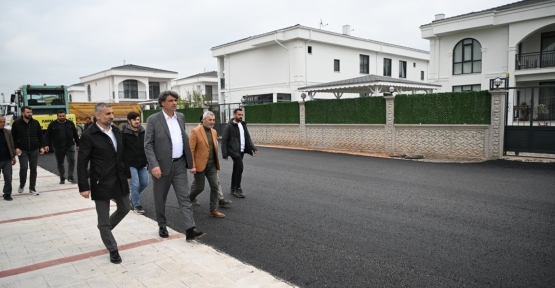 Kartepe’ye 1300 Ton Asfalt