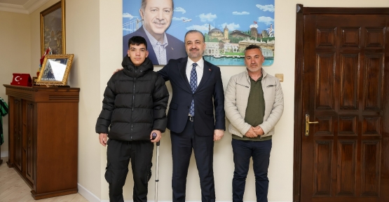 Talus, Genç Taraftar Efe’yi Ağırladı