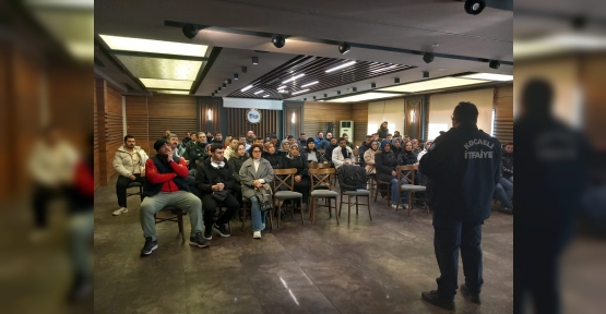 Tesis Personellerine Yangın Eğitimi Verildi