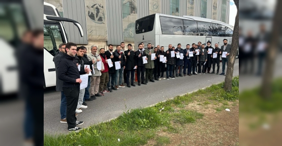 Yeniden Refahli Gençler Gazze için Gönüllü Askerlik İÇin Dilekçe Verdiler