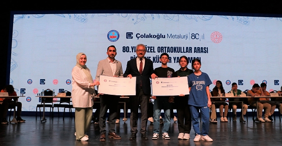 2.000 ileti dizisinden 1. Çolakoğlu Metalurji’den 80. Yıla Özel Bilgi ve Kültür Yarışması