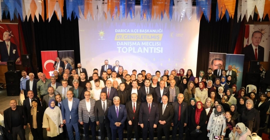 AK Parti Darıca’da Salona Sığmadı