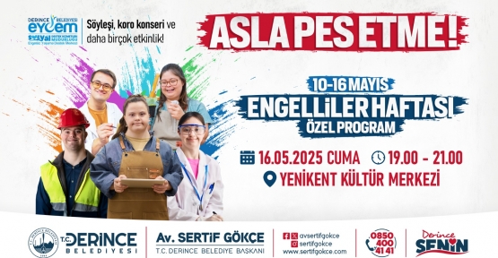 Derince’de Çok Özel Bir Etkinlik