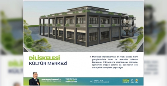Diliskelesi’nde Kültür Merkezi İçin İlk Adım Atıldı