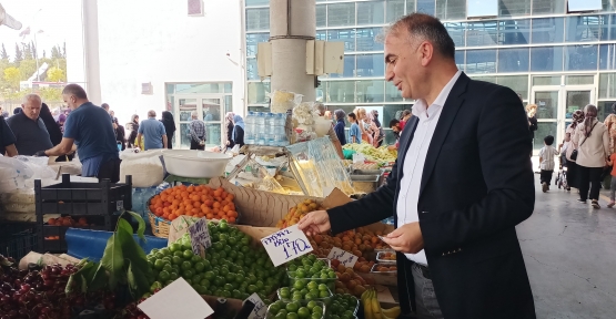 Erkan Vural'dan Pazar Fiyatlarına Sert Tepki: “Çarşı Pazar Yanıyor!”
