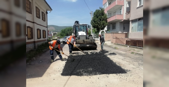 Körfez’de Yol İyileştirmeleri Sürüyor