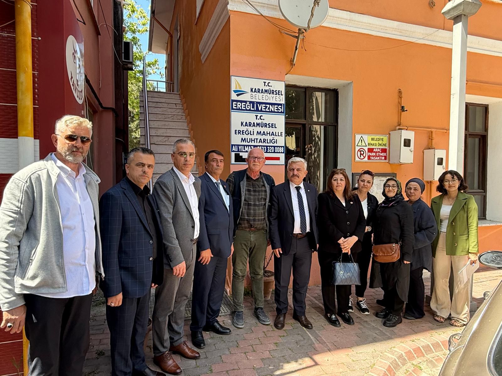 MHP Kocaeli Teşkilatı Karamürsel’de Muhtarlarla Buluştu