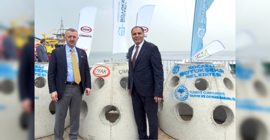 OYAK Çimento’dan Marmara Denizi’ne  Ekolojik Katkı: Yapay Resif Projesi