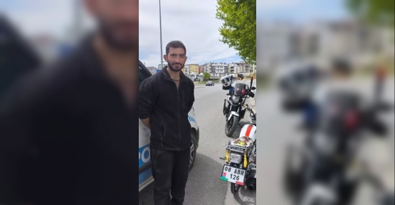 POLİSİ PEŞİNE TAKMIŞTI, ÖZÜR DİLEDİ