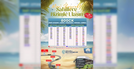 800CK, 6 Haziran’da Yola Çıkıyor