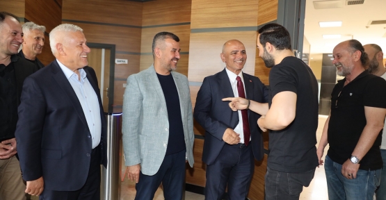 Başkan Söğüt Personelle Bayramlaştı