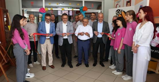 Çınarlı Ortaokulu’nda Yıl Sonu Sergisi