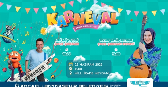 Çocuklar Karneval’da Buluşuyor