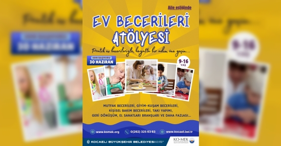 Gençler, Bu Atölye İle Ev Becerilerini Geliştirecek