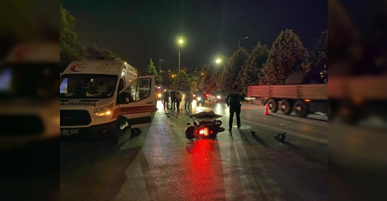 KOCAELİ'DE FECİ KAZA: TIR, MOTOSİKLET SÜRÜCÜSÜNÜ EZDİ