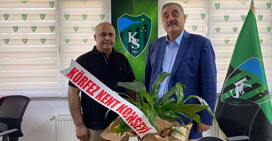 Körfez Kent Konseyi’nden Kocaelispor’a Tebrik Ziyareti