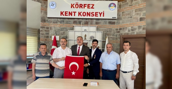 ​​​​​​​Körfez Kent Konseyi Başkanı Ahmet Önal’a Ziyaretler Sürüyor