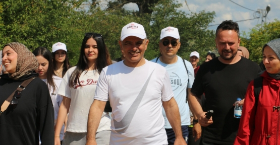 KÖRFEZ’DE SAĞLIK İÇİN TARİH VE DOĞAYA ADIM ATILDI