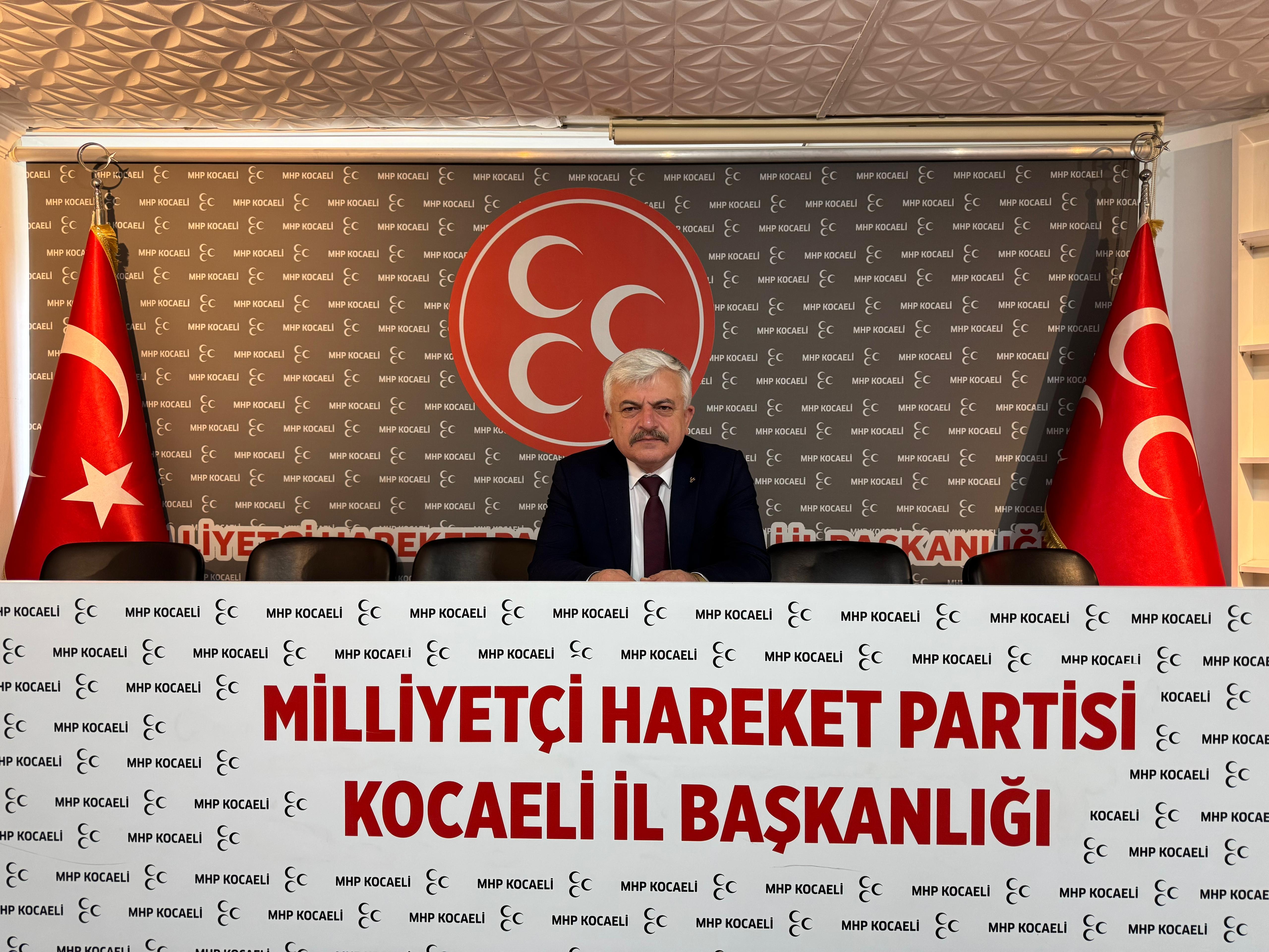 MHP Kocaeli İl Başkanı Tuncay Batı’dan Basın Açıklaması