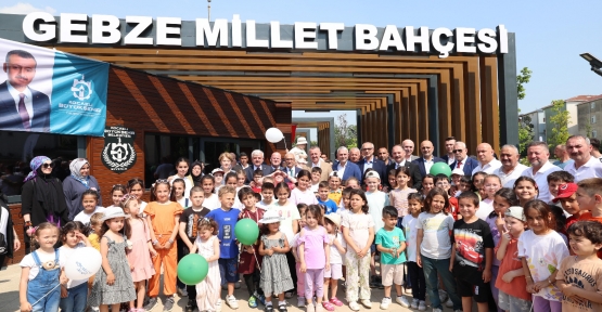 “Millet Bahçesi” Gebze’ye Bayram Hediyesi