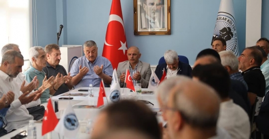 PROF.DR. HÜLAGÜ, TAZİYELERİ KABUL ETTİ