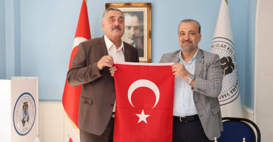 AK Partili Talus, Erzurumlular Vakfı’nı Ziyaret Etti
