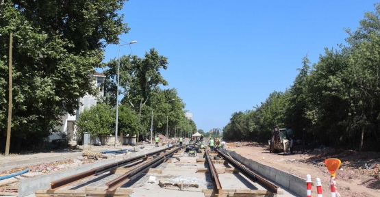 Alikahya Stadyum Tramvay Hattı’nda Yoğun Mesai