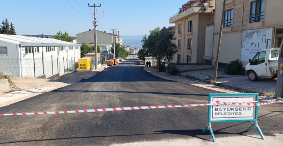 Büyükşehir’den Yollara Modern Dokunuşlar