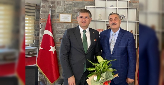 CHP'li Vekil Yıldızlı’dan Başkan Önal’a Kutlama Ziyaret